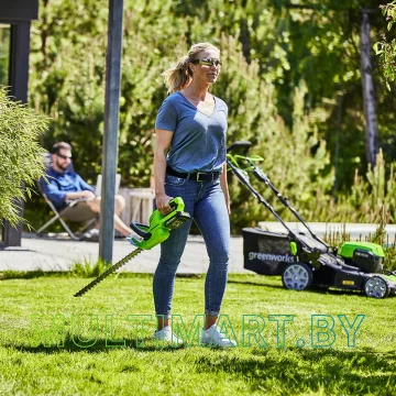 Кусторез Greenworks G24HT56 2205507 (без АКБ) картинка 2